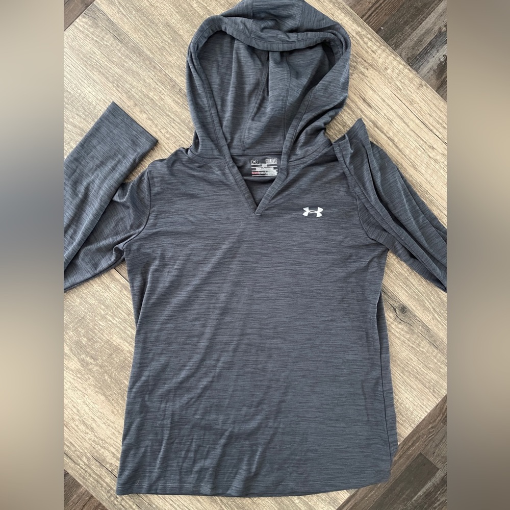 Under Armour Heat Gear Hooded Long Sleeve